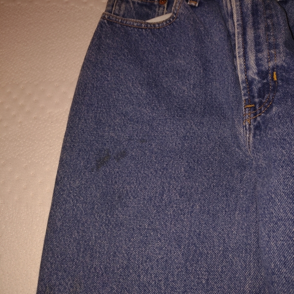 GAP Women's Classic Blue Straight Leg Jeans - Picture 5 of 11